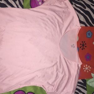 Pink champion workout long sleeve
